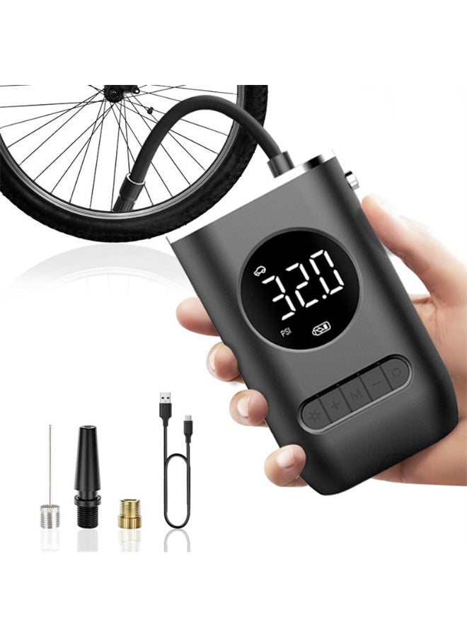 زيسكوير ضاغط هواء محمول عالي الطاقة لإطارات السيارات والدراجات النارية والهوائية - مضخة هواء رقمية ذكية - Image 1